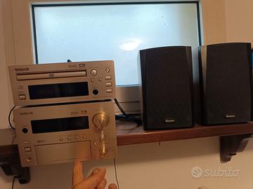 Sintoamplificatore lettore DVD  teac casse boston