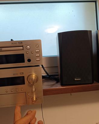 Sintoamplificatore lettore DVD  teac casse boston