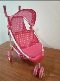 passeggino gemellare giocattolo 