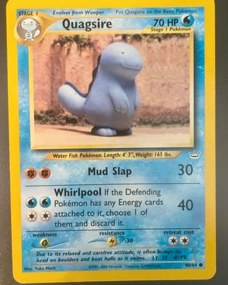 Quagsire mazzo neo revelation