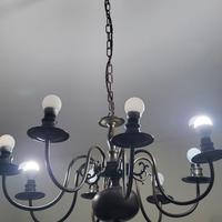  lampadario in ottone