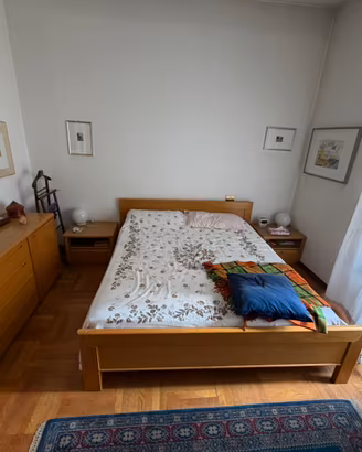 Camera da letto completa in rovere massello