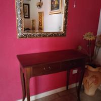 consolle con specchio 