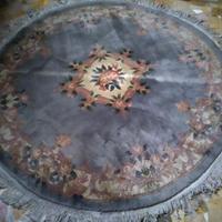 Tappeto orientale rotondo diam.200 azzurro/beige