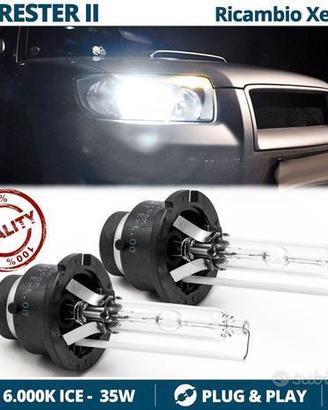 2 Lampadine Xenon D2S 6000k PER Subaru Forester 2