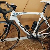 bici da corsa bianchi 