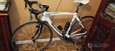 bici da corsa bianchi 