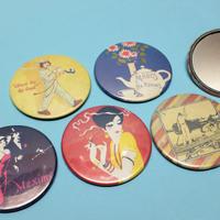 5 specchietti da borsa originali vintage anni 70