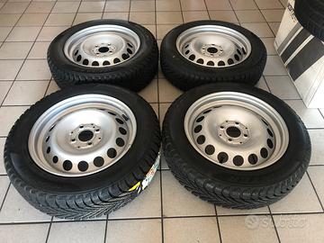 Cerchi in acciaio Smart four two 453 con termiche