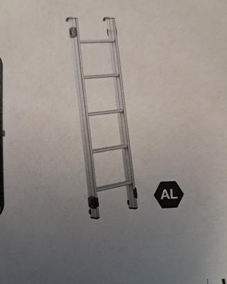 Autohome scala da tenta tetto in alluminio