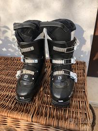 Scarponi sci bambino neri wedze