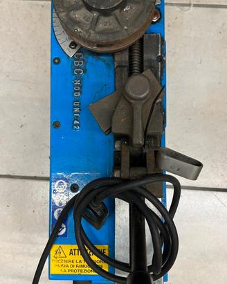 Piegatrice elettrica per tubi CBC uni 42 230V