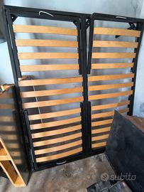 Rete da letto a doghe inclinabile