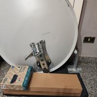 decoder TV sat HD completo nuovo