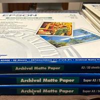 Carta da stampa inkjet per stampanti A3 -A2