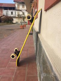 Deck skateboard slalom