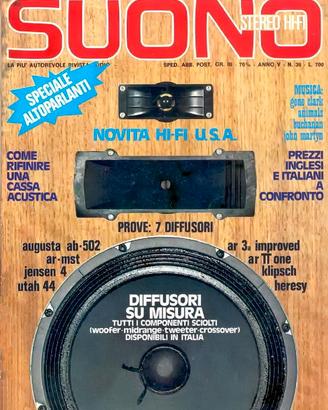 rivista SUONO n° 36 del marzo 1975