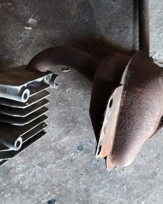 marmitta ape 50 piaggio x. riscaldamento