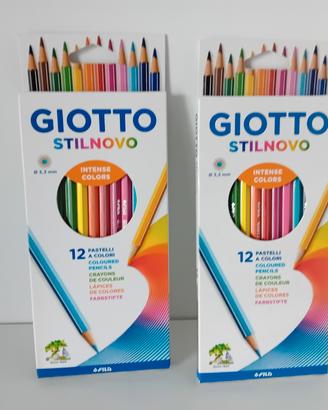 pastelli Giotto stilnovo da 12 colori  2pz.