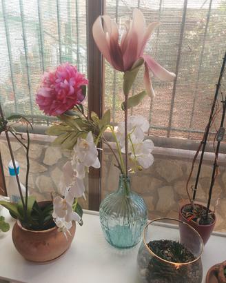 vaso con fiori