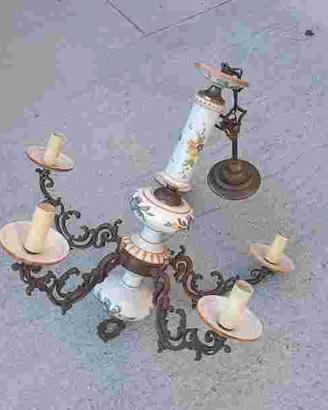 Lampadario in ceramica