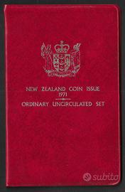 Nuova Zelanda - Ordinary Uncirculed Set ms10 1971