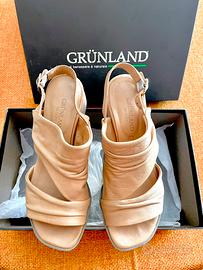Sandalo Grünland Re - Soft in nappa Tg 36