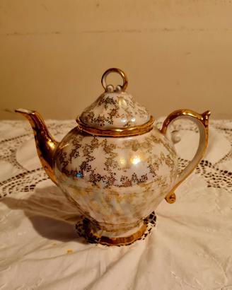 teiera di epoca in porcellana Bavaria 