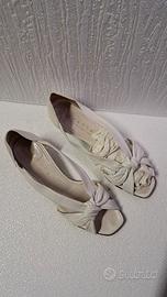 Scarpe décolleté bianche