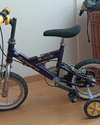 Bicicletta bambino/a con rotelle