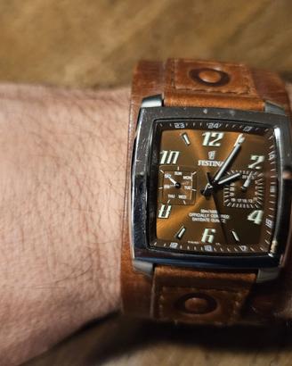 Orologio Festina Multifunzione Quadrato Cinturino