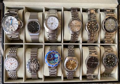 Vintage orologi Seiko Citizen Venus Swatch.......
