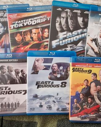 Bluray - Fast and Furious -Saga completa-
