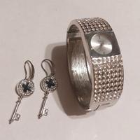 Orologio donna Vaece + orecchini brillantini 