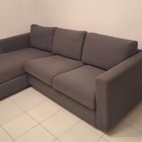 Divano 3 posti con chaise longue