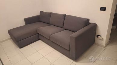 Divano 3 posti con chaise longue