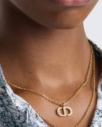 Collana Christian Dior petit CD Bee
