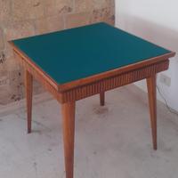 Tavolo da gioco anni 50