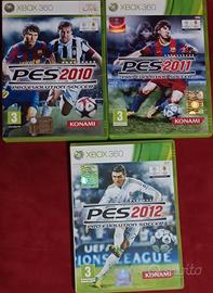3 Edizioni Pes Xbox 360