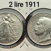 2 lire 1912 Argento 
