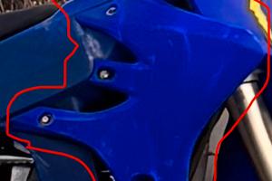 Kit plastiche Wrf / Yzf 2002 2003 2004 2005