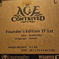 An Age Contrived Founder's Edition Kickstarter ITA