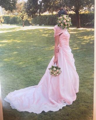 ABITO DA SPOSA COMPLETO DI ACCESSORI