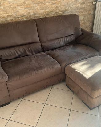 Divano 4 posti + pouf Divani & Divani
