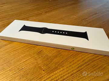Cinturino Apple Watch sport 42mm nero sigillato