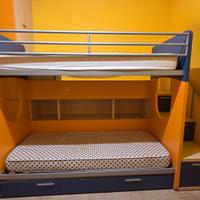 Cameretta ponte 3 reti letto