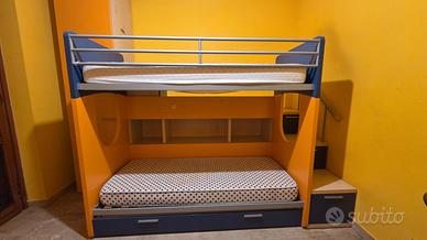 Cameretta ponte 3 reti letto