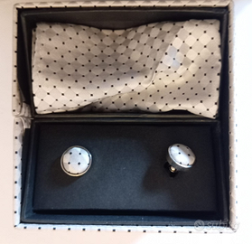 Set Gemelli da Polso in Metallo + Scatola