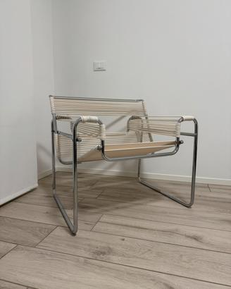 Sedia stile Wassily Bauhaus “spaghetti”