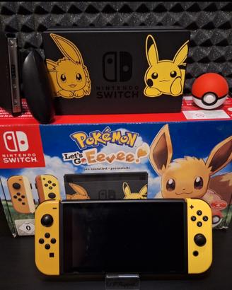 Nintendo Switch special edition let's go Eevee